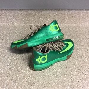 Men’s Nike KD Basketball Shoes Sz 9.5 Bamboo Gamma